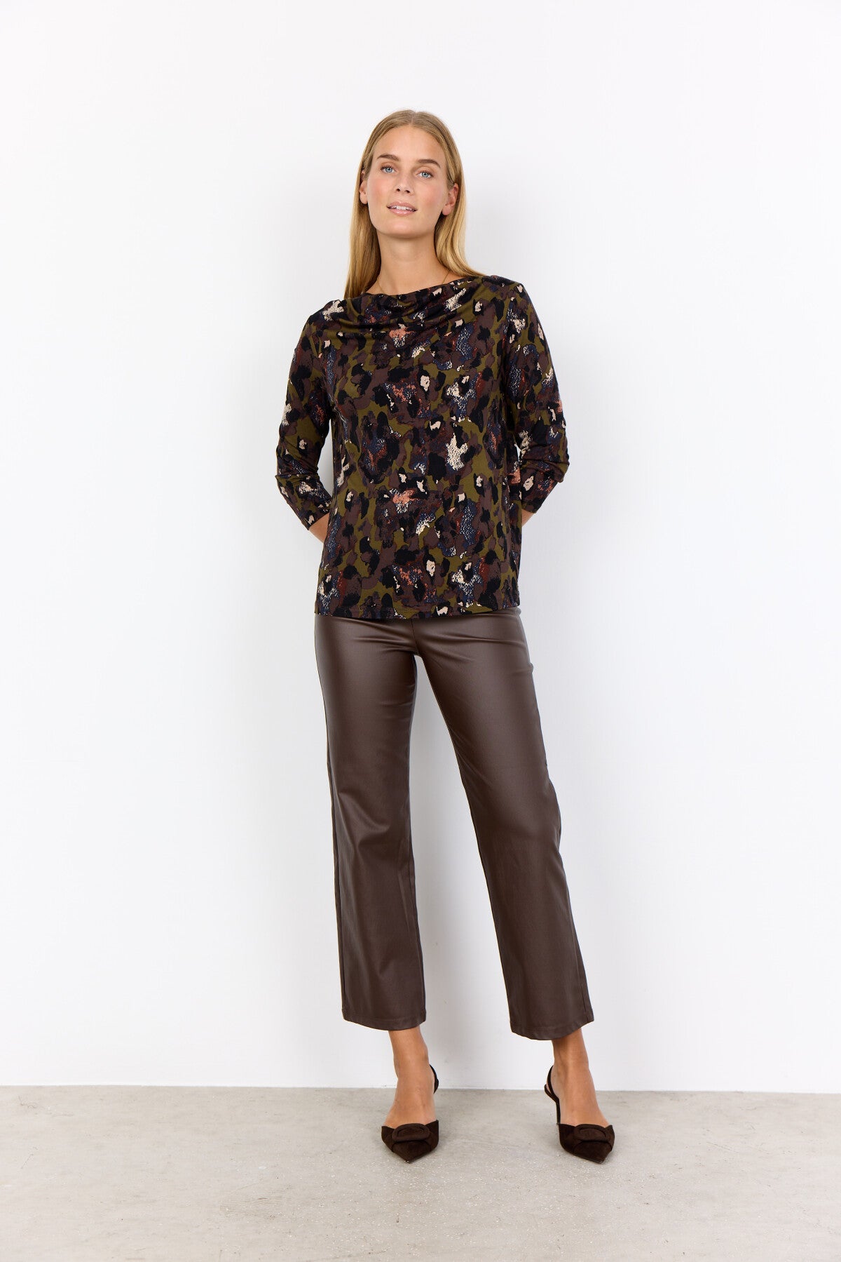 SC-MARICA AOP 342 Blus Mörkgrön