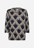 SC-FELICITY AOP 555 Blus Navy