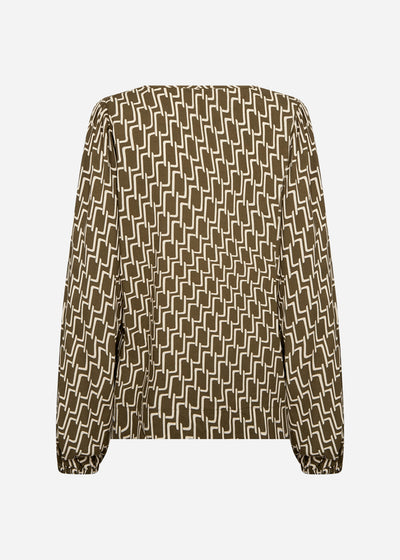 SC-VARLA 1 Blus Mörkgrön