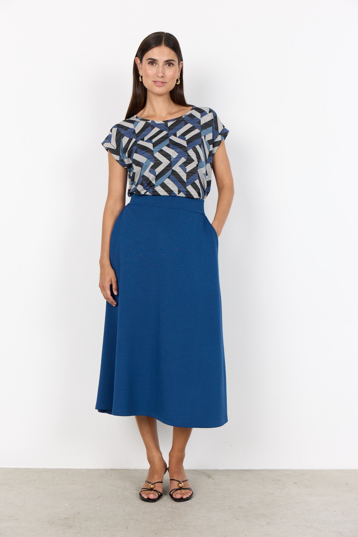 SC-GALINA 67 T-shirt mörkblå