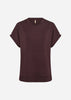 SC-BANU 245 T-shirt Mörk plommon