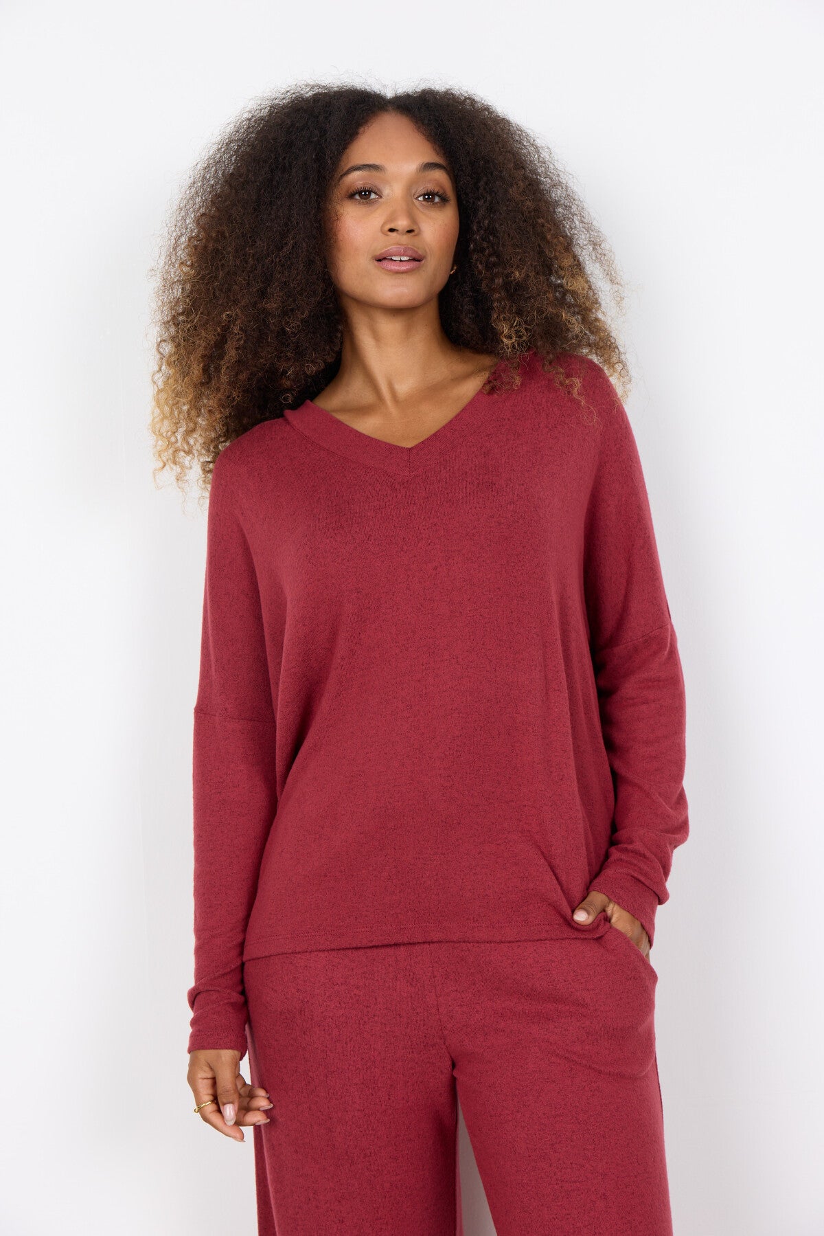 SC-BIARA 90 Blus Rubinröd