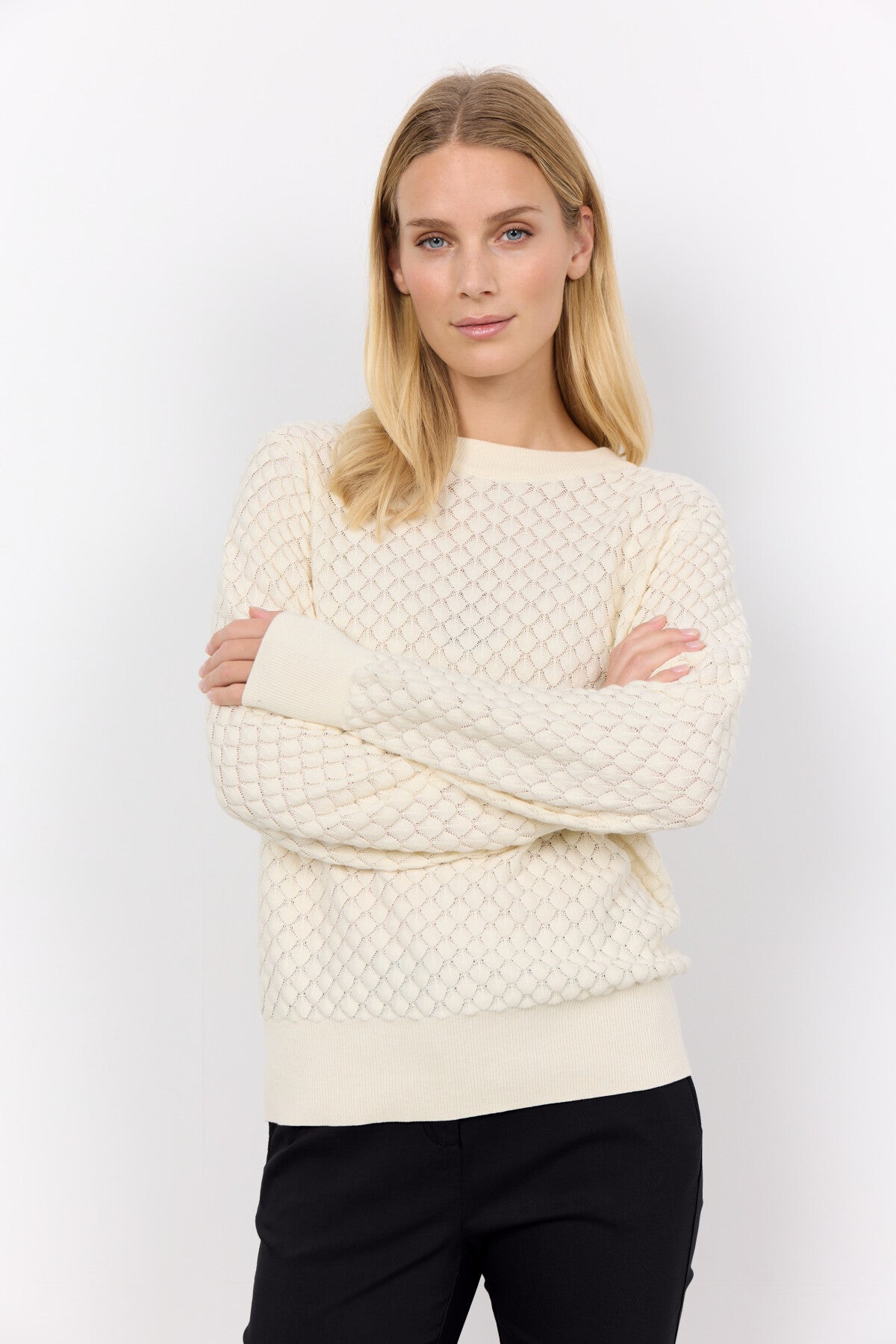 SC-AMELA 1 Pullover Cream