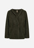 SC-HERLA 4 Cardigan Mörkgrön
