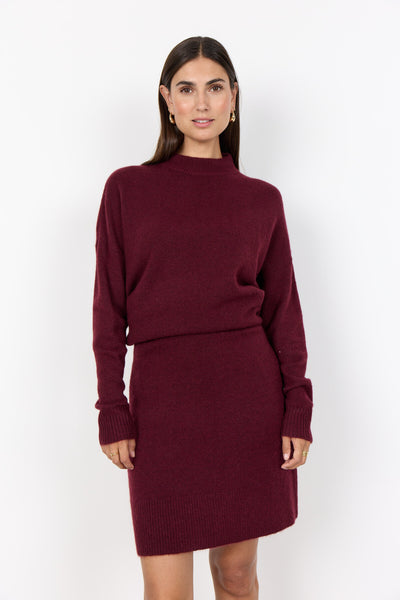 SC-NESSIE 69 Kjol Bordeaux