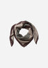 SC-HANNELEN AOP 1 Scarf Mörk plommon