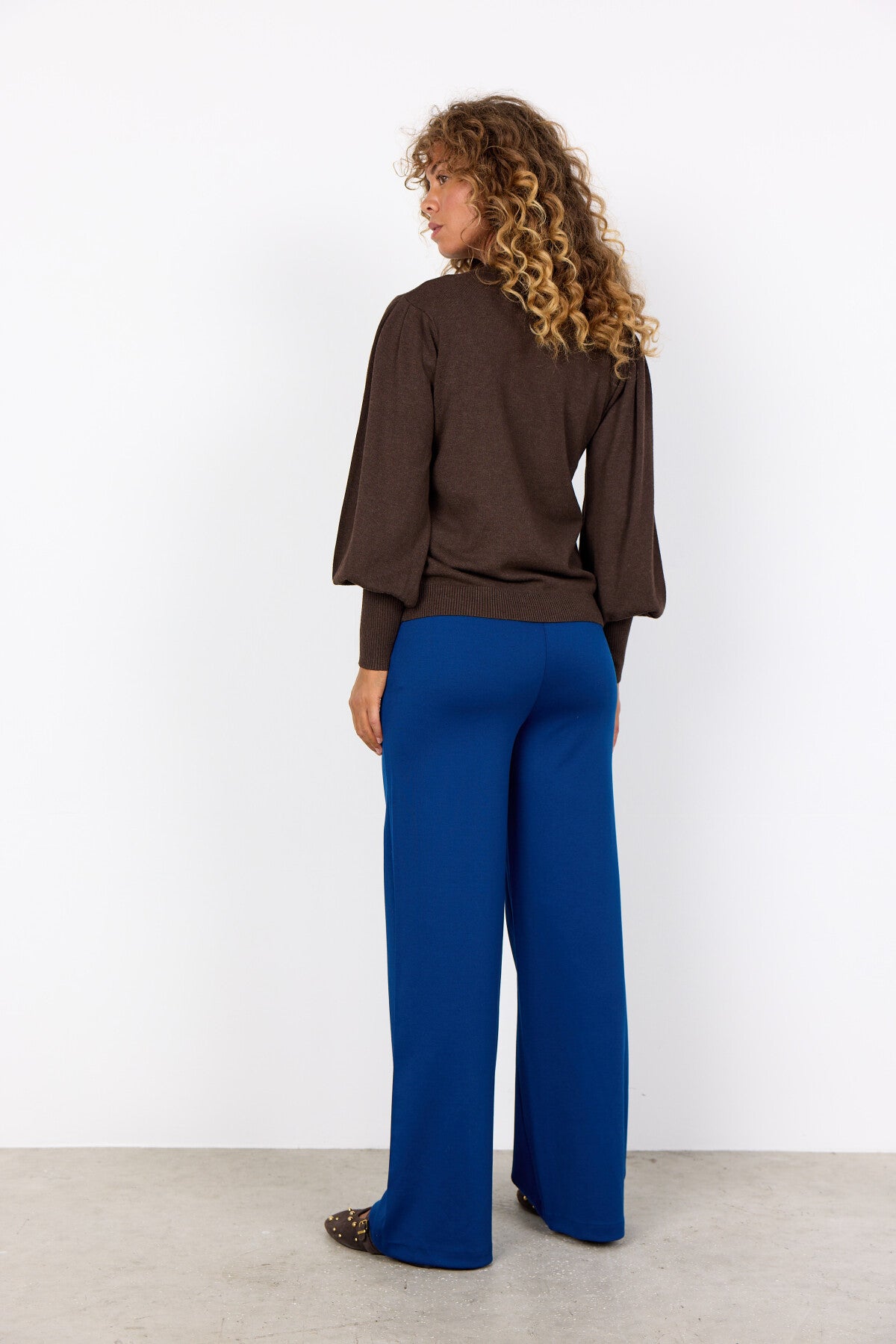 SC-DOLLIE 666 Pullover Mörkbrun