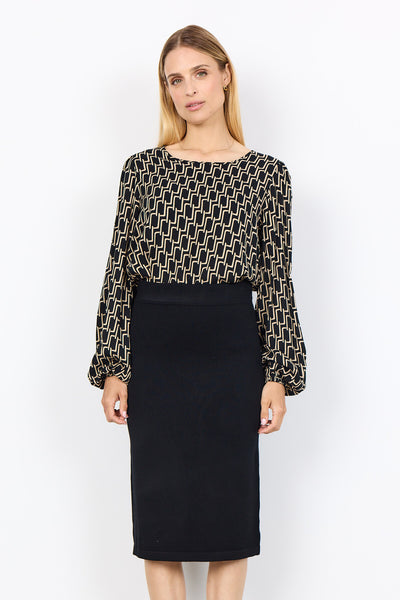 SC-DOLLIE 798 Kjol Svart