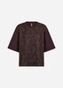 SC-BANU 345 T-shirt Mörk plommon