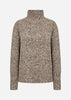 SC-HALINA YD 2 Pullover Mörk plommon