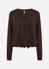 SC-DOLLIE 829 Cardigan Mörk plommon