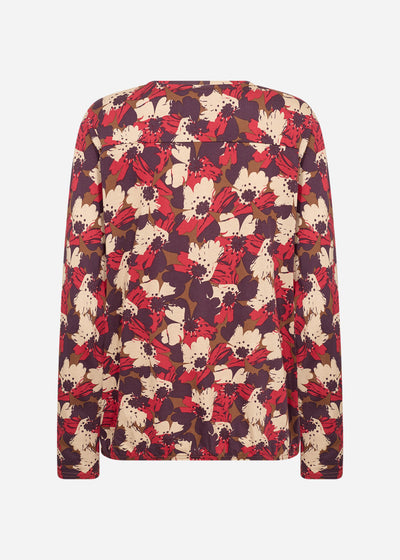 SC-FELICITY AOP 529 Blus Röd