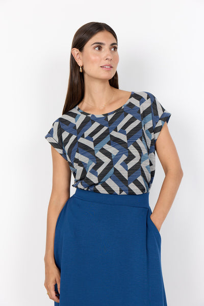 SC-GALINA 67 T-shirt mörkblå