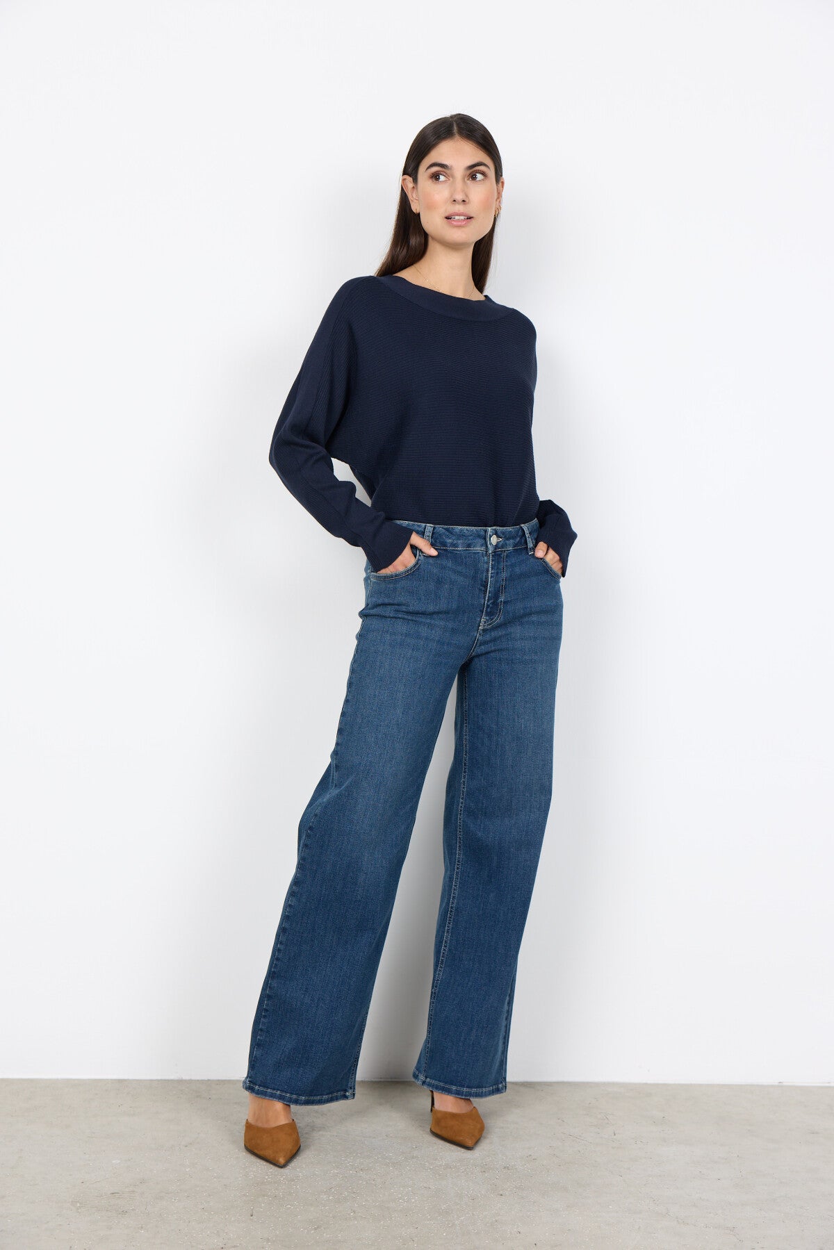SC-KIMBERLY 24-B Jeans mörkblå