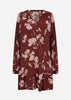SC-HAMIDA 2- AOP Tunika Rubinröd