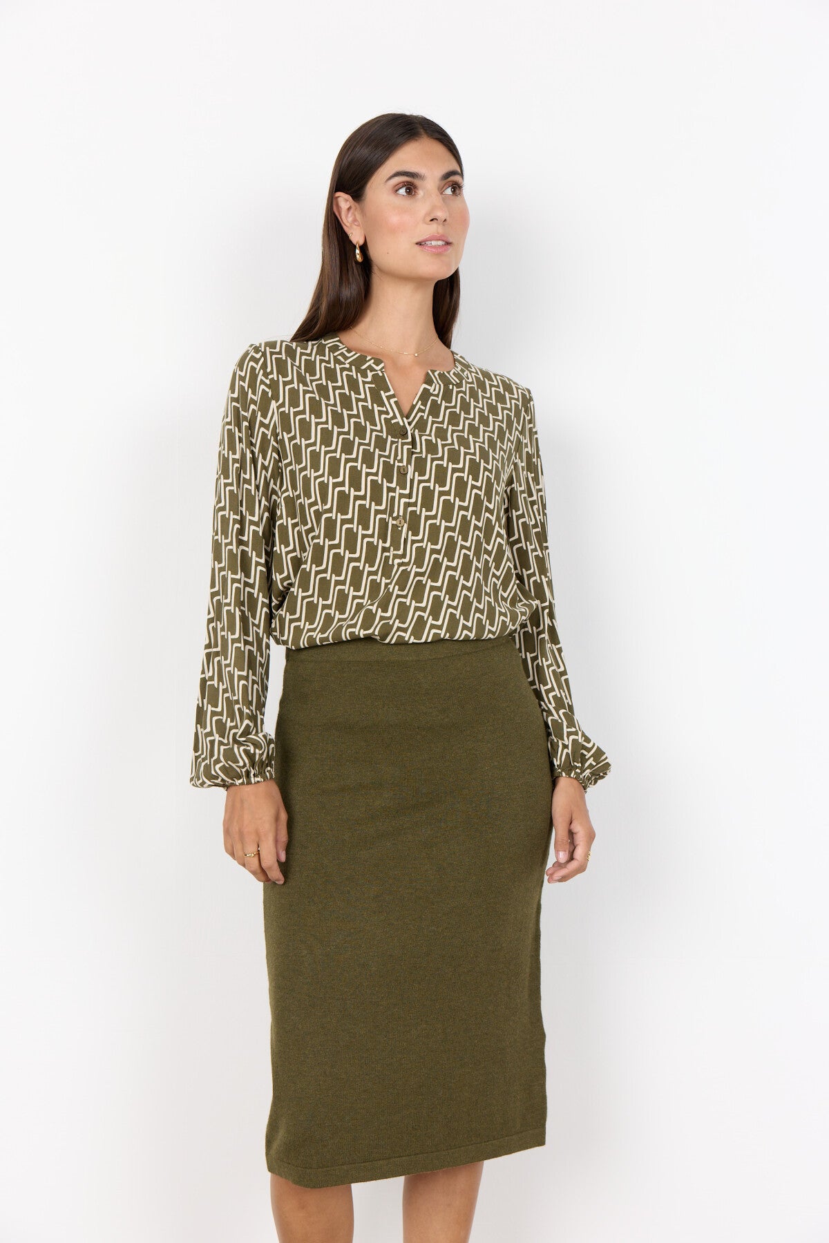 SC-DOLLIE 798 Kjol Mörkgrön