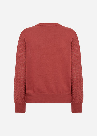 SC-AMELA 1 Pullover Rubinröd