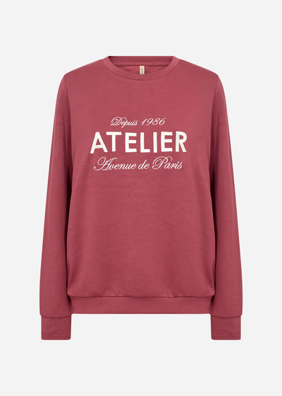SC-BANU 281 Sweatshirt Rubinröd