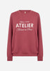 SC-BANU 281 Sweatshirt Rubinröd