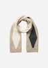 SC-GITTEMAJ 2 Scarf Sand