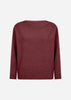 SC-DOLLIE 663 Pullover Mörkröd