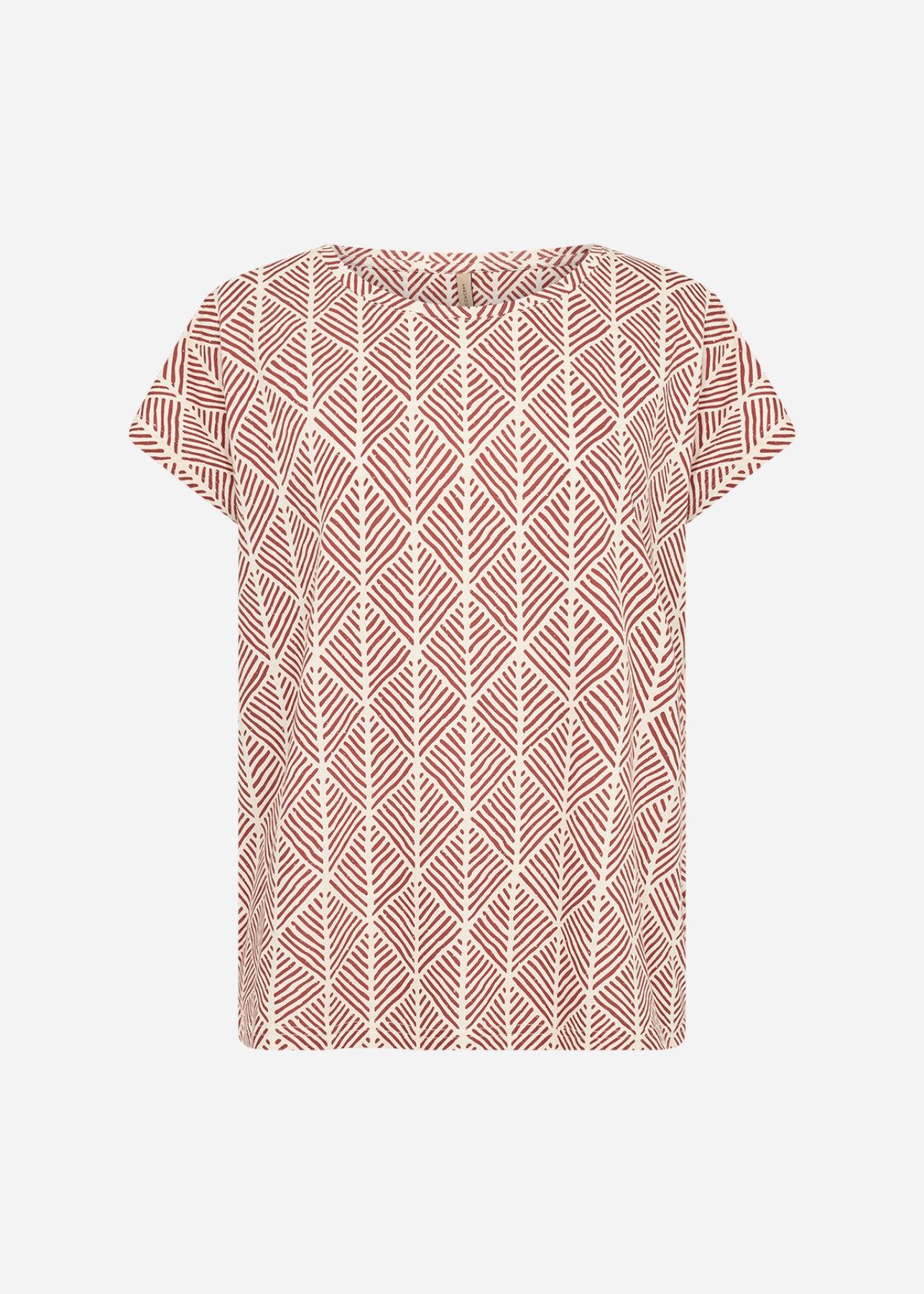 SC-FELICITY AOP 513 T-shirt Roströd