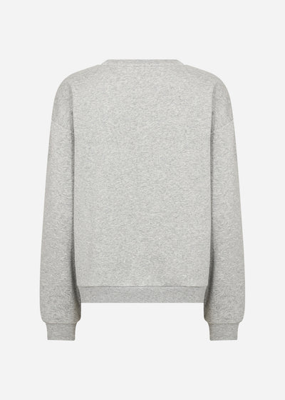 SC-ANGELIN 6 Sweatshirt Ljusgrått