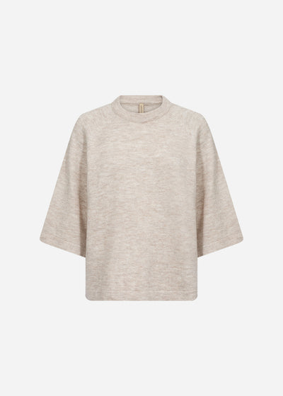 SC-ORLEAN 1 Pullover Ljus sand