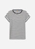 SC-RINA STRIPE 18 T-shirt Svart