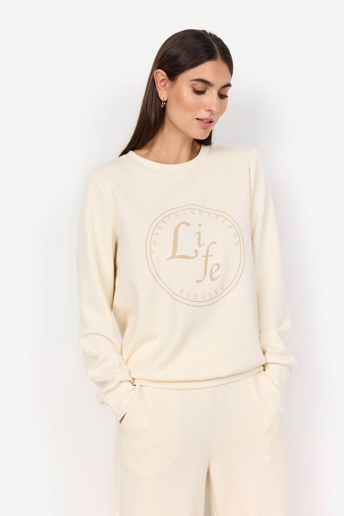 SC-BANU 210 Sweatshirt Cream