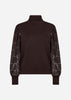 SC-DOLLIE 832 Pullover Mörk plommon