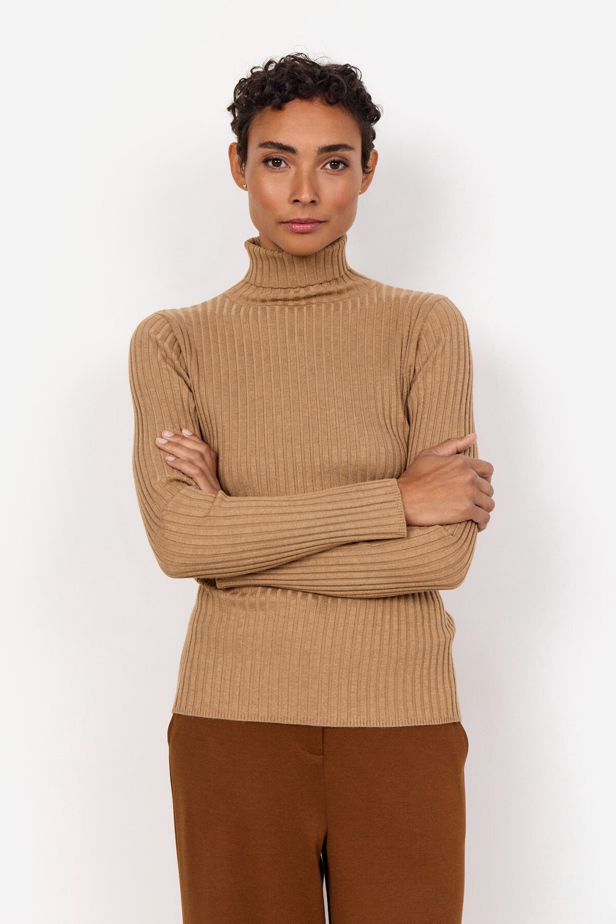 SC-DOLLIE 483 Pullover Camel