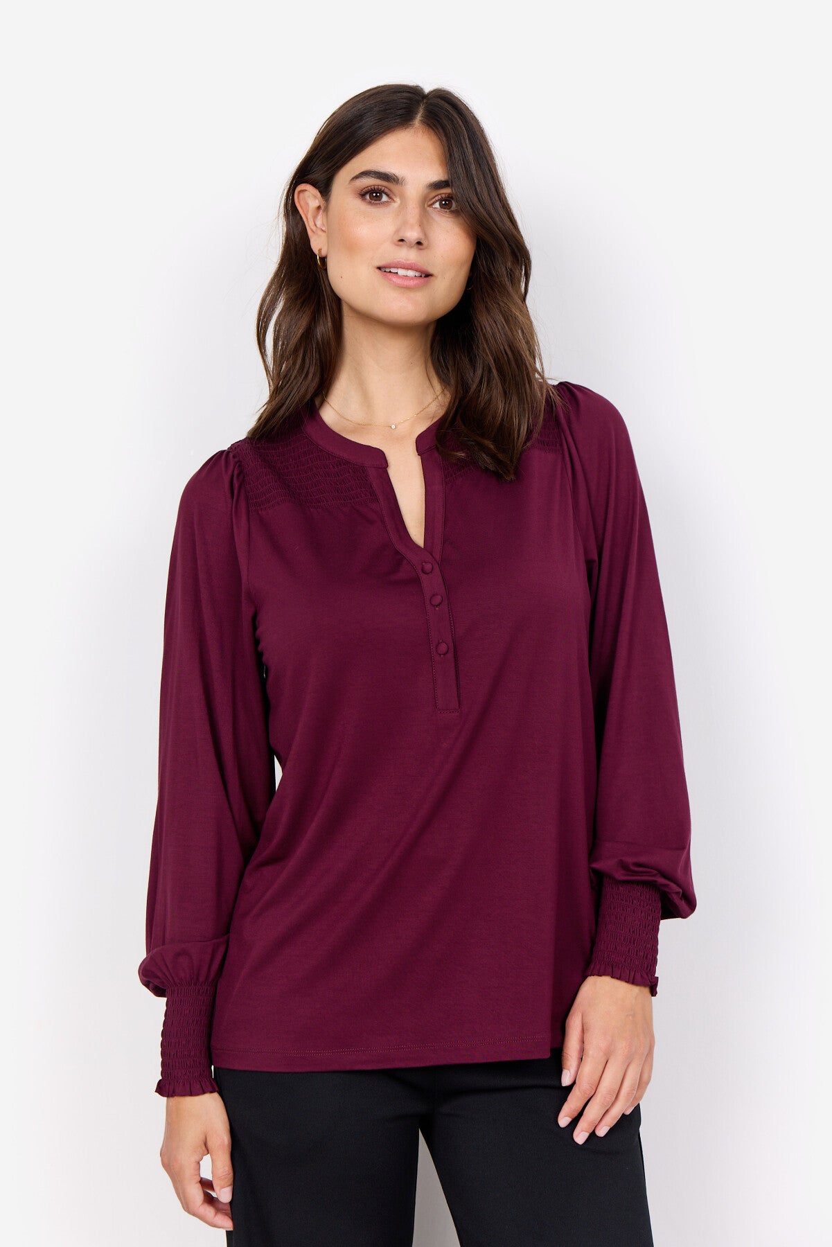 SC-MARICA 303 Blus Bordeaux