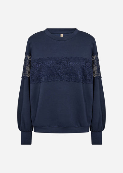 SC-BANU 201 Sweatshirt mörkblå