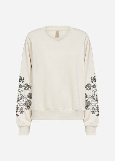 SC-ODETTE 2 Sweatshirt Cream