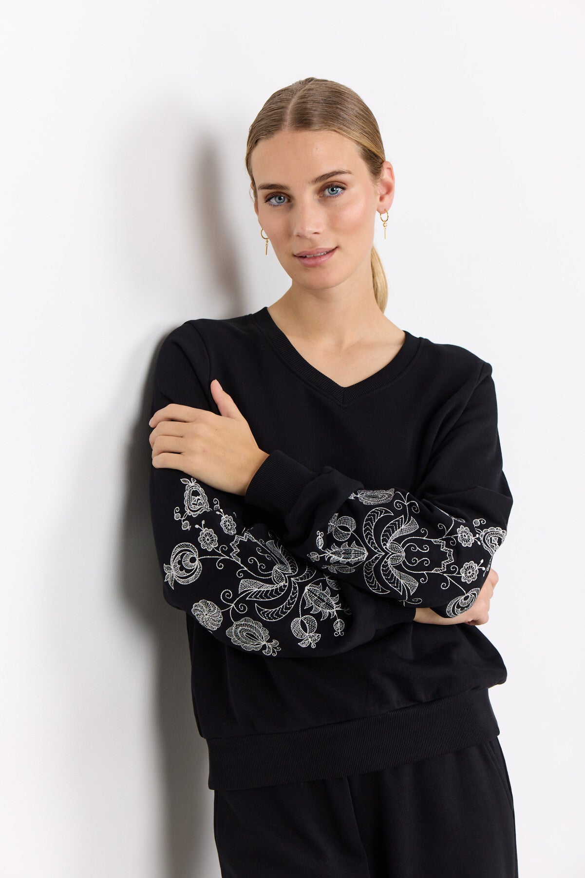 SC-ODETTE 2 Sweatshirt Svart