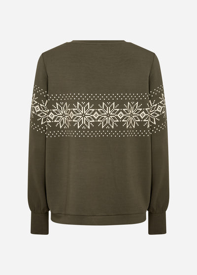 SC-BANU 216 Sweatshirt Mörkgrön