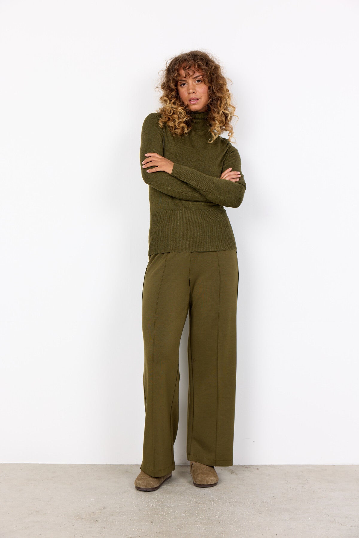 SC-DOLLIE 145 Pullover Mörkgrön