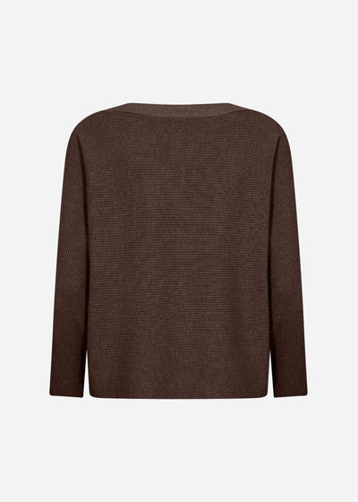 SC-DOLLIE 663 Pullover Mörkbrun