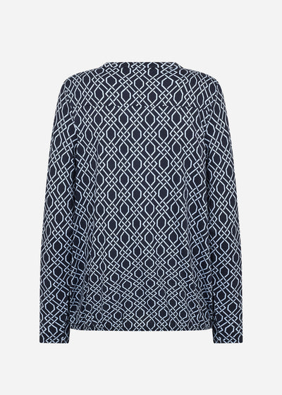 SC-FELICITY AOP 530 Blus Navy