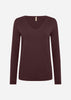 SC-MARICA 372 T-shirt Mörk plommon