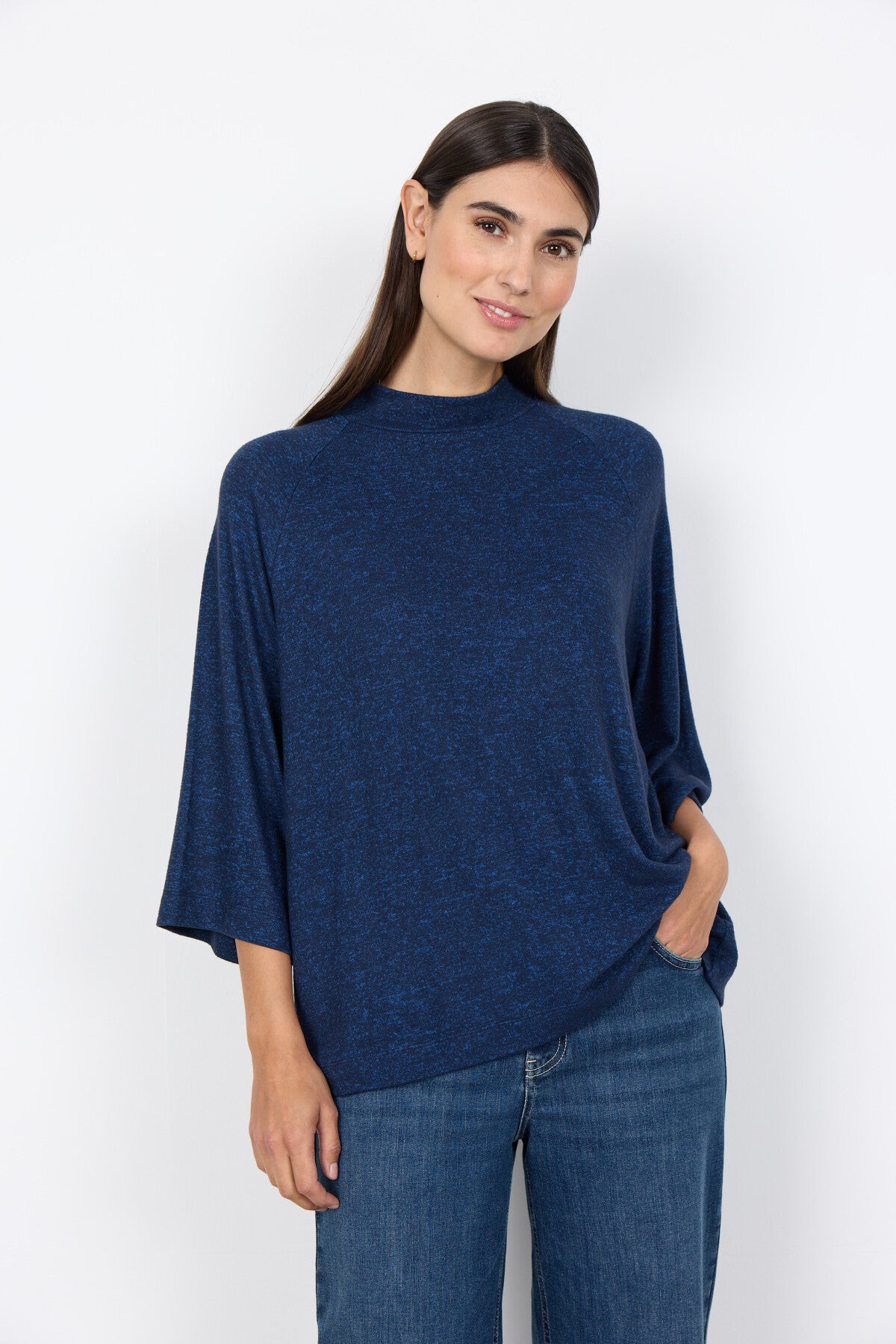 SC-BIARA 151 Blus Navy