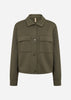 SC-BANU 337 Cardigan Mörkgrön