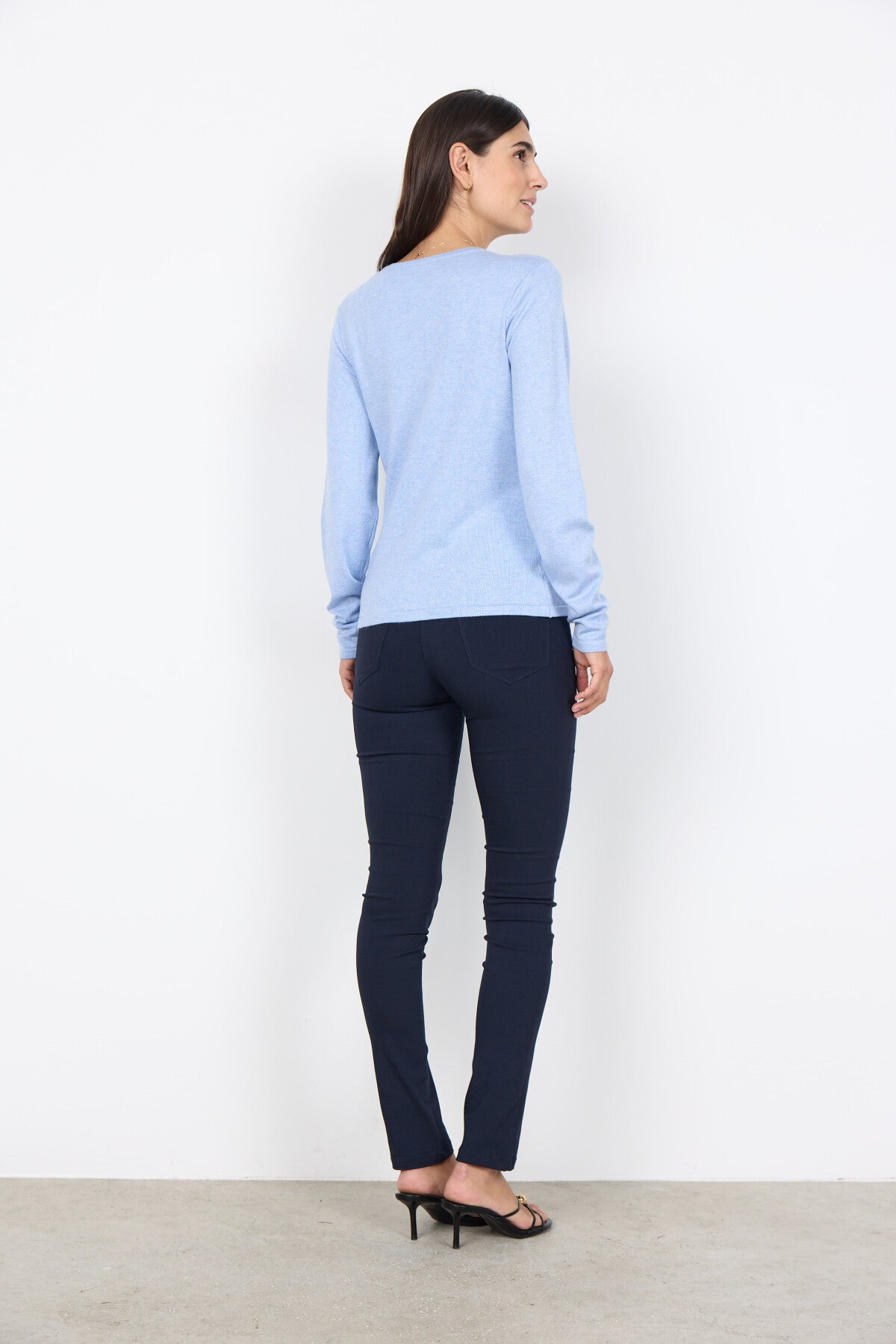 SC-DOLLIE 446 Cardigan Ljusblå