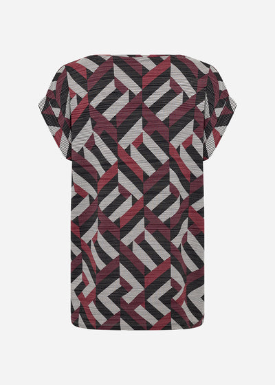 SC-GALINA 67 T-shirt Mörkröd