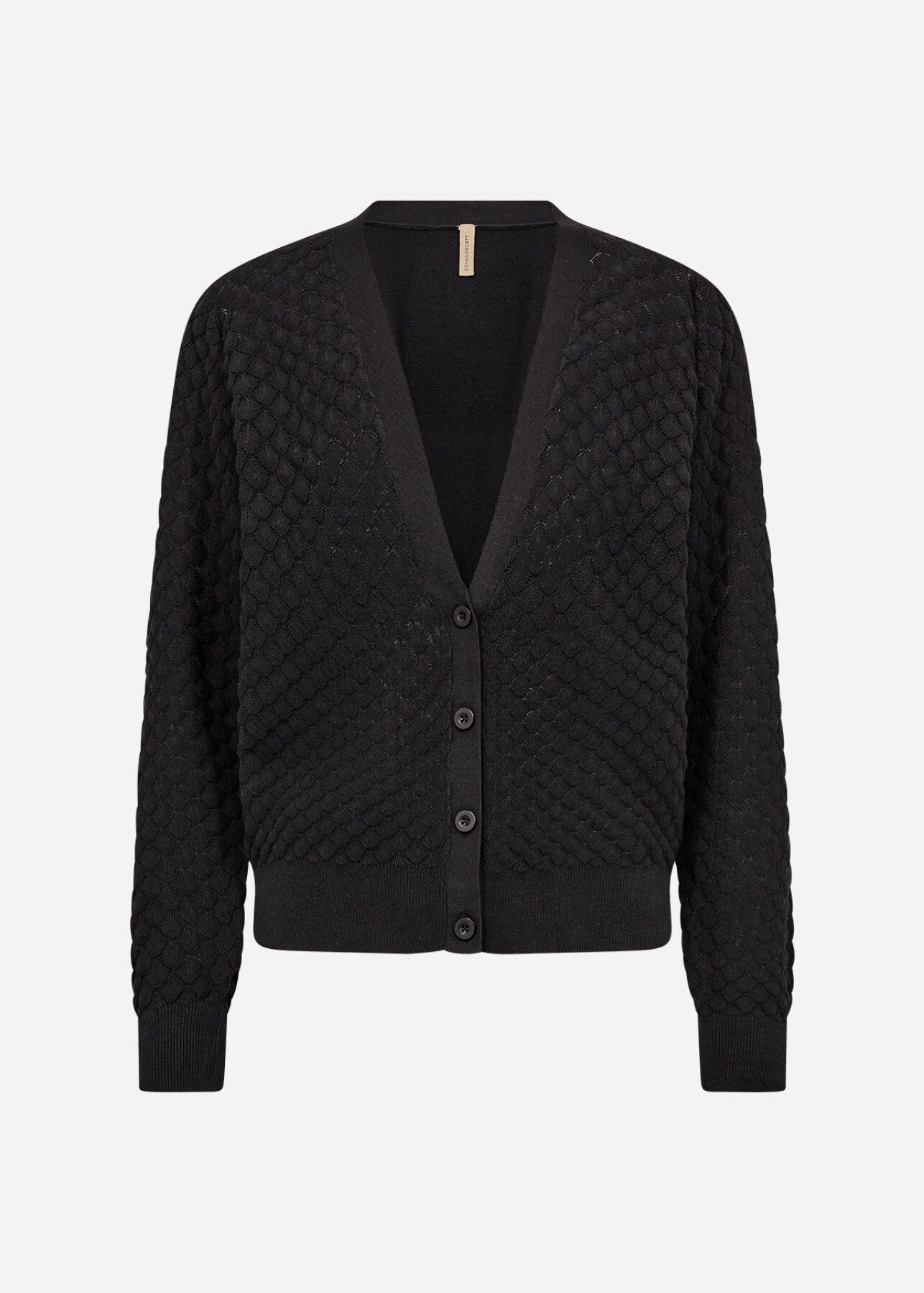 SC-AMELA 2 Cardigan Svart