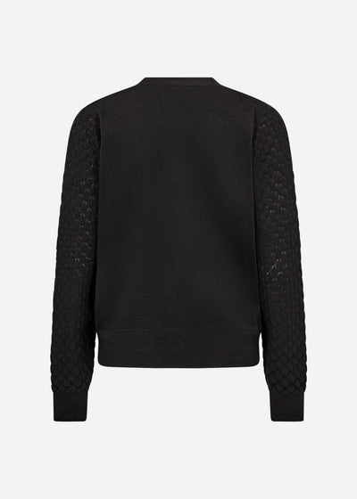 SC-AMELA 2 Cardigan Svart