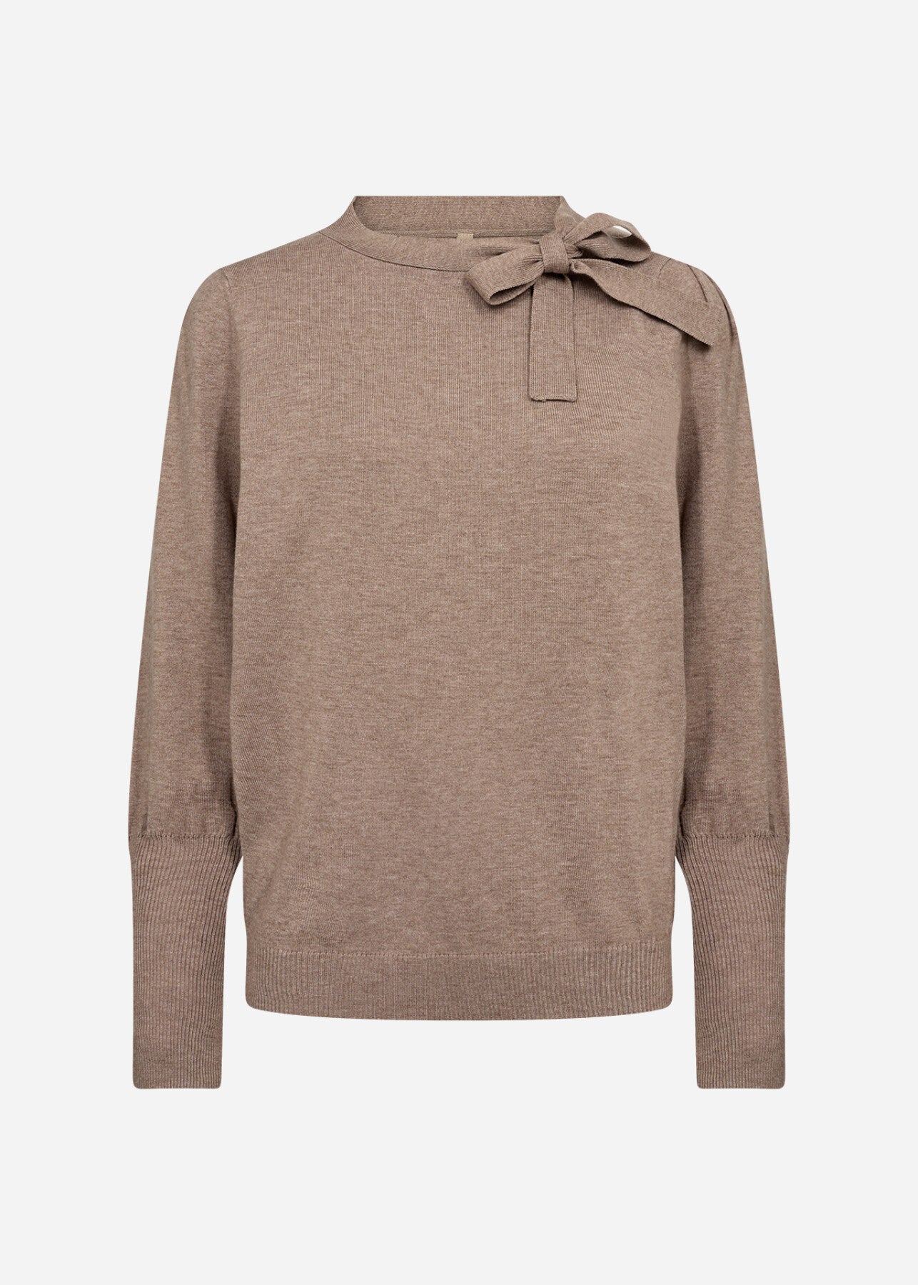 SC-NICOLINE 1 Pullover Mörk sand