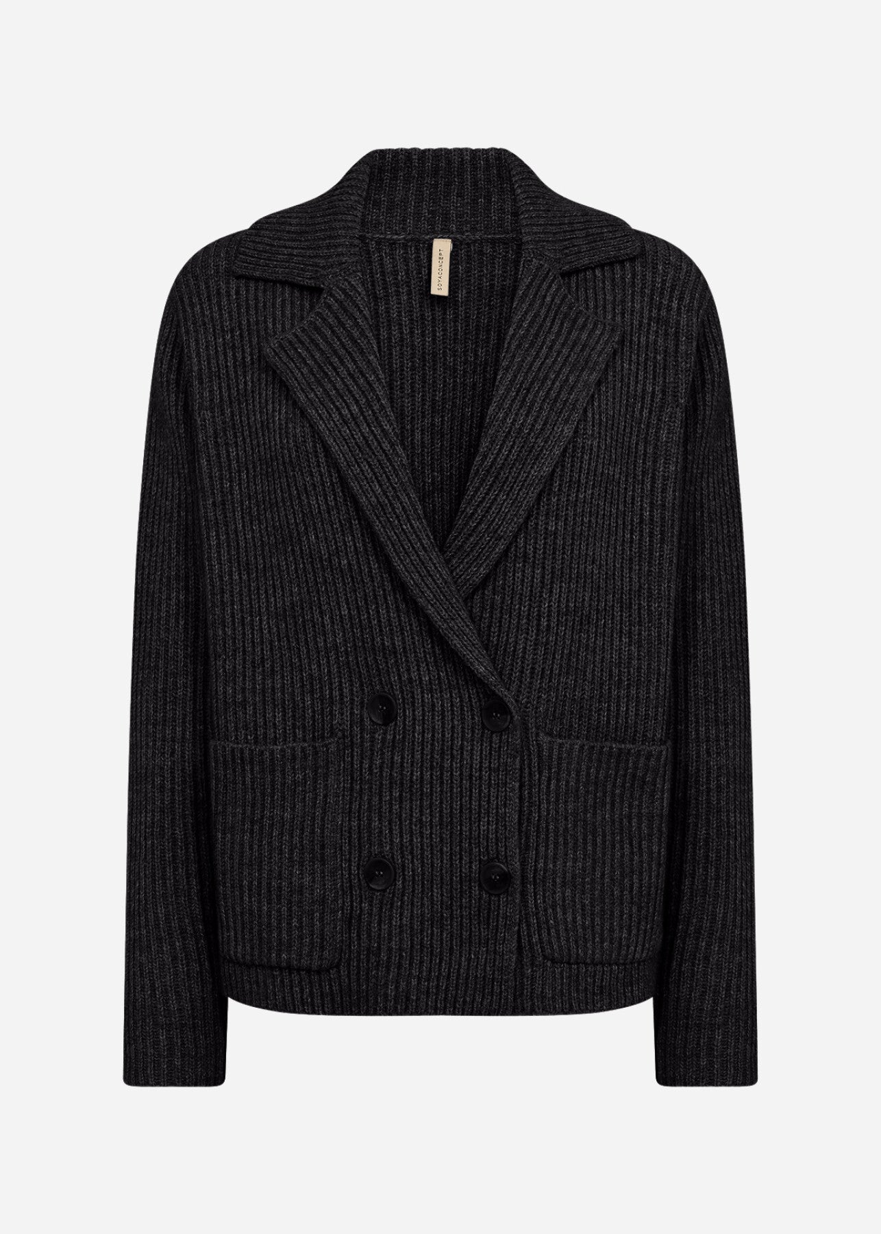 SC-NASIMA 2 Cardigan Svart