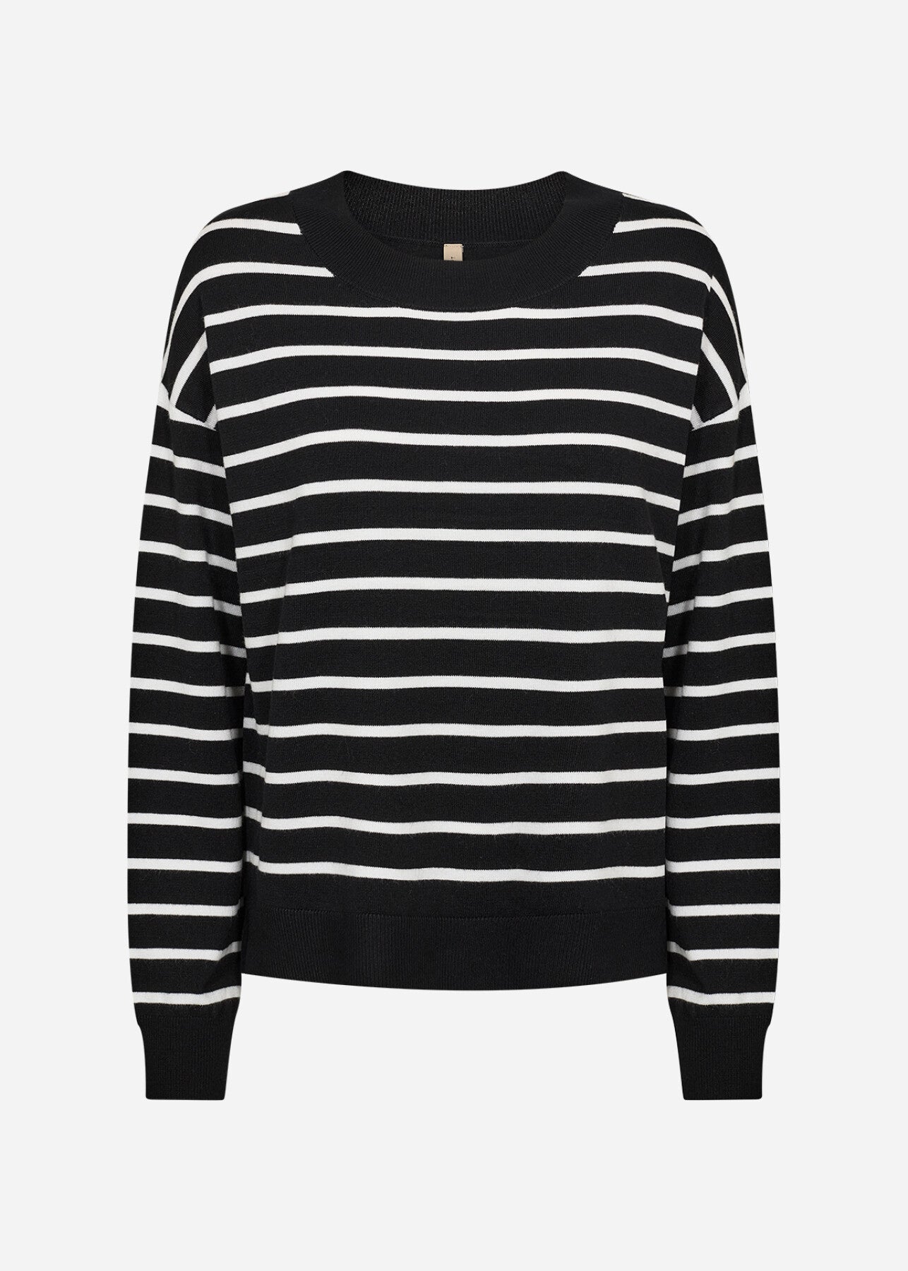 SC-DOLLIE STRIPE 780 Pullover Svart